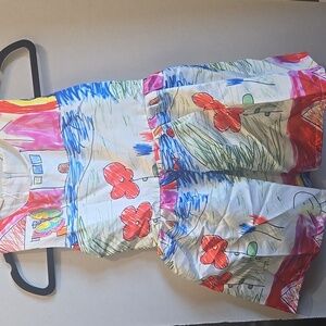 Girls multicolor dress